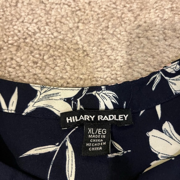 Hilary Radley Long Sleeve Tunic Length Blouse - Picture 8 of 9